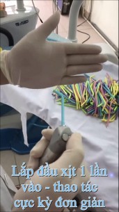 VÒI XỊT HƠI, NƯỚC 1 LẦN